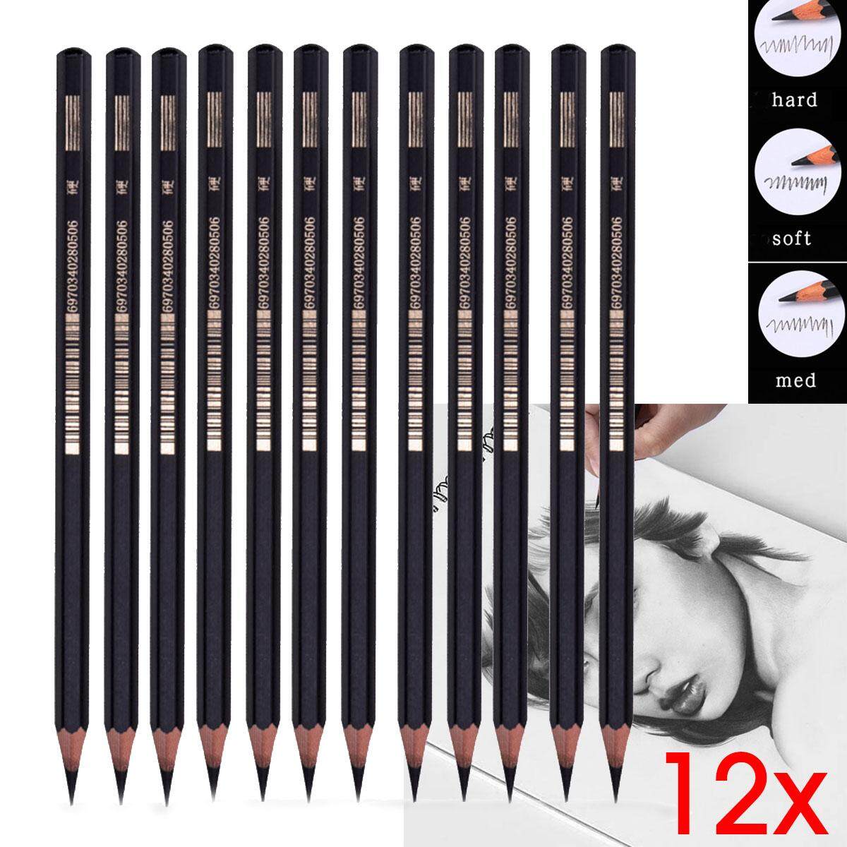 Shop Generic High Grade Cedar Charcoal Drawing Pencil Sketch Draw Art