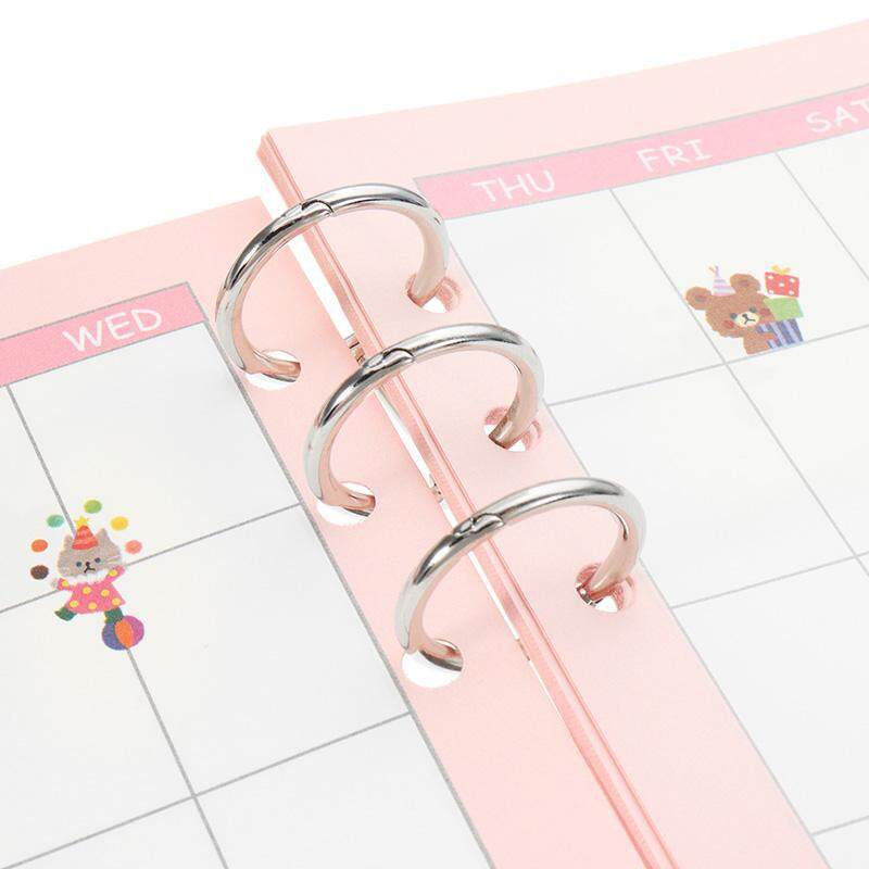 Generic A5 A6 Metal Spiral Binder Clip Stainless Steel Binder File