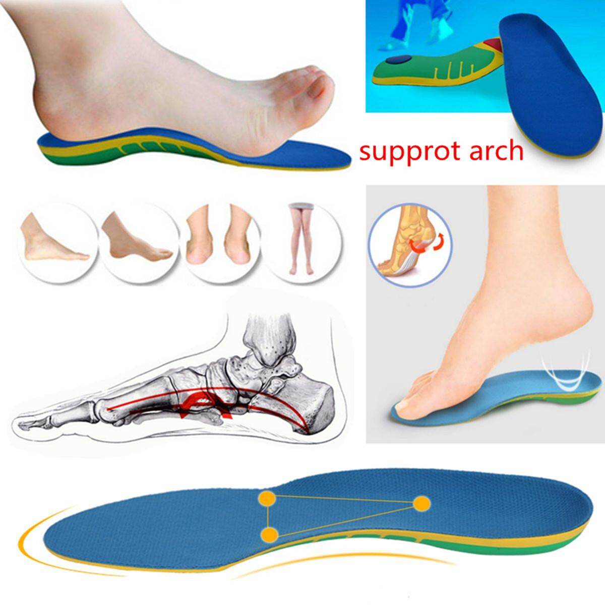 Generic Orthotic Insoles Arch Planter Fasciitis Flat Feet Pronation Pad