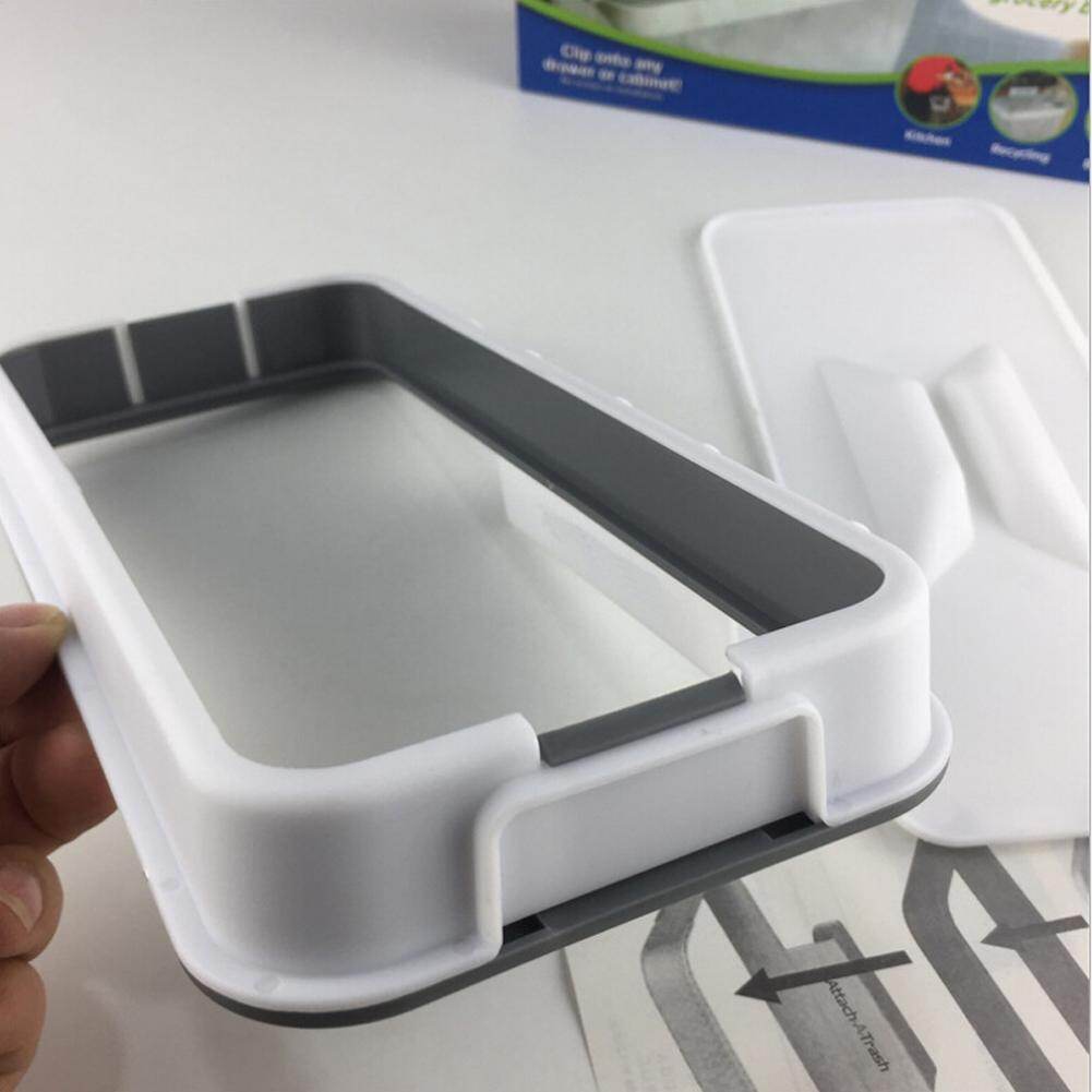 Generic Kitchen Plastic Trash Bag Economic Door Hanging Garbage Bag Holder Rubbish Bag Holder