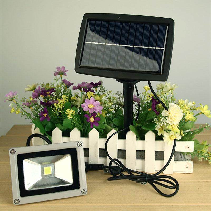 Arctic Land 10W Solar Power LED Flood Night Lights Spotlight Waterproof
Outdoor Lamp Bright