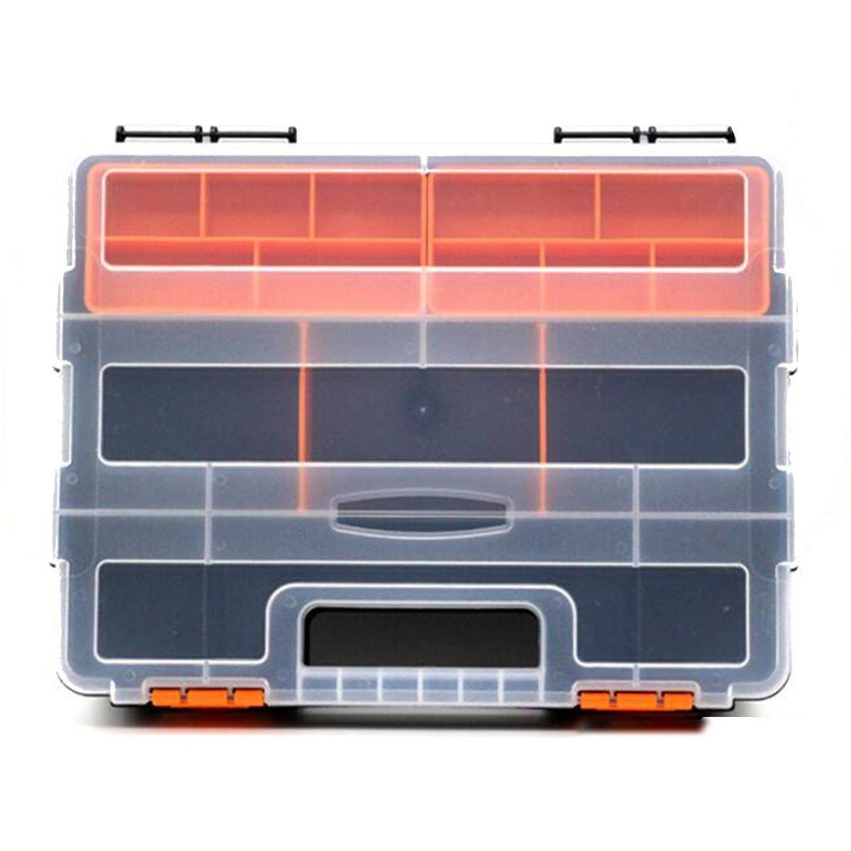 Generic Plastic Carry Tool Storage Case Spanner Screw Parts Hardware