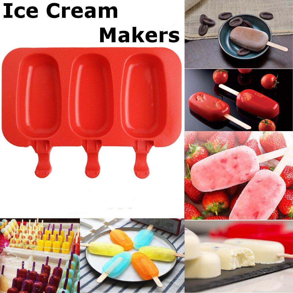 Generic 5 Set Hot DIY Mold Popsicle Maker Lolly Freezer Tray Pan Frozen