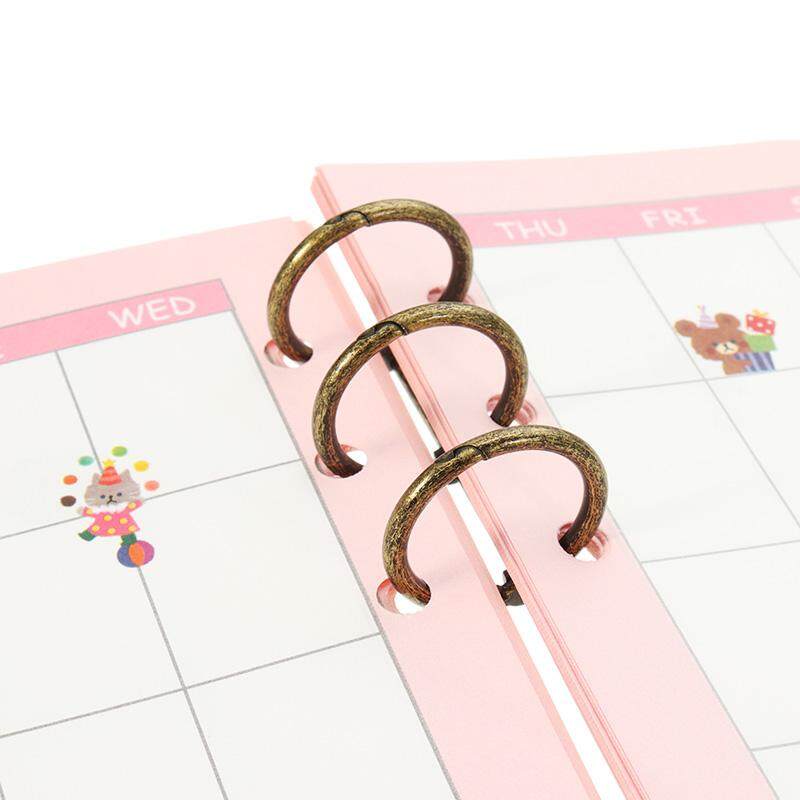 Generic A5 A6 Metal Spiral Binder Clip Stainless Steel Binder File