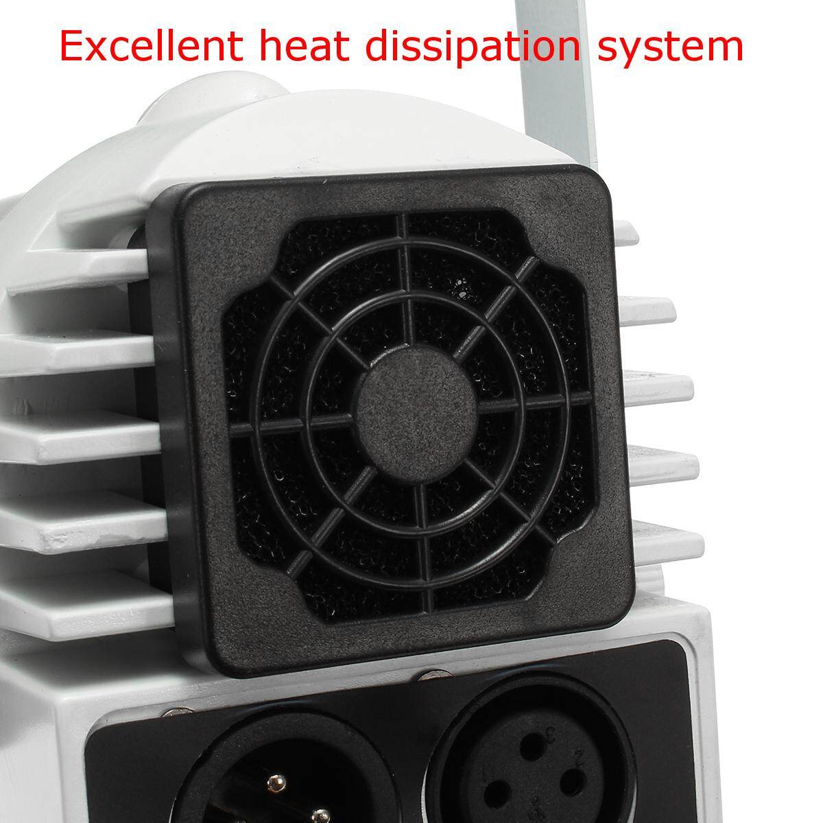 Generic 5W AC90240V Steel Black/White RGBW LED Stage Lighting Pinspot