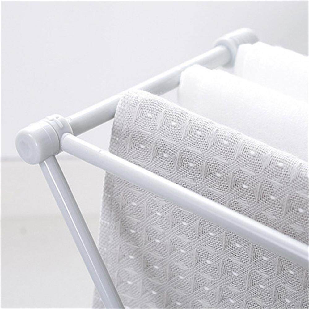 Generic Creative Foldable Vertical Rags Towels Hanger Rag Storage Table