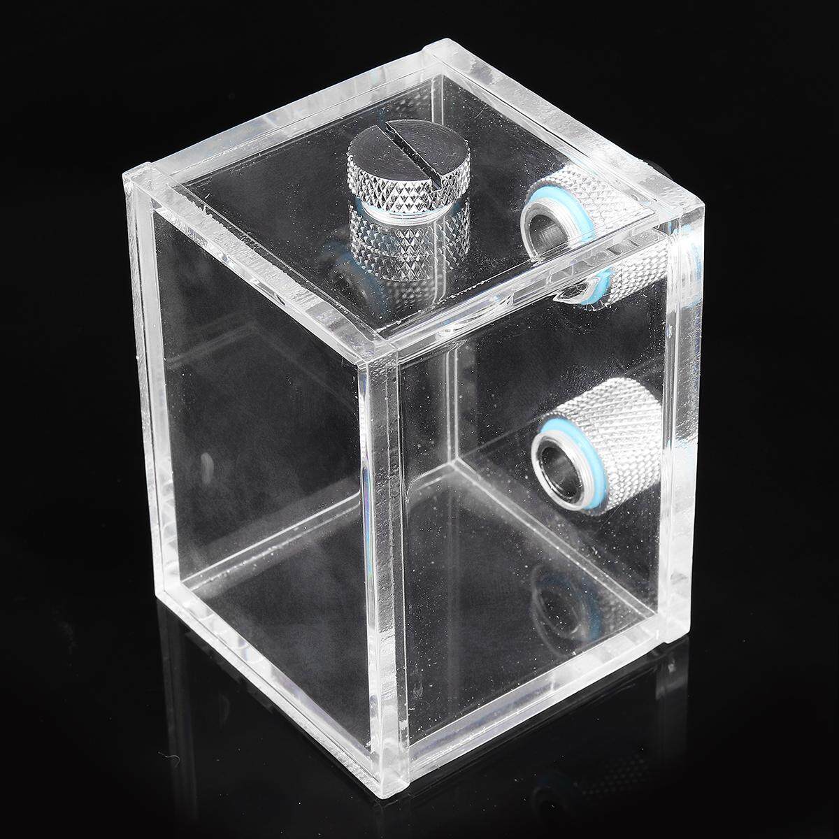 Generic G1/4 200ml Acrylic Water Tank Water Cooling Reservoir With