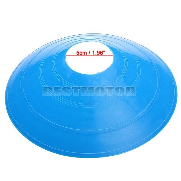 Generic 50 PCS Soccer Train Speed Disc Cone Football Cross Training