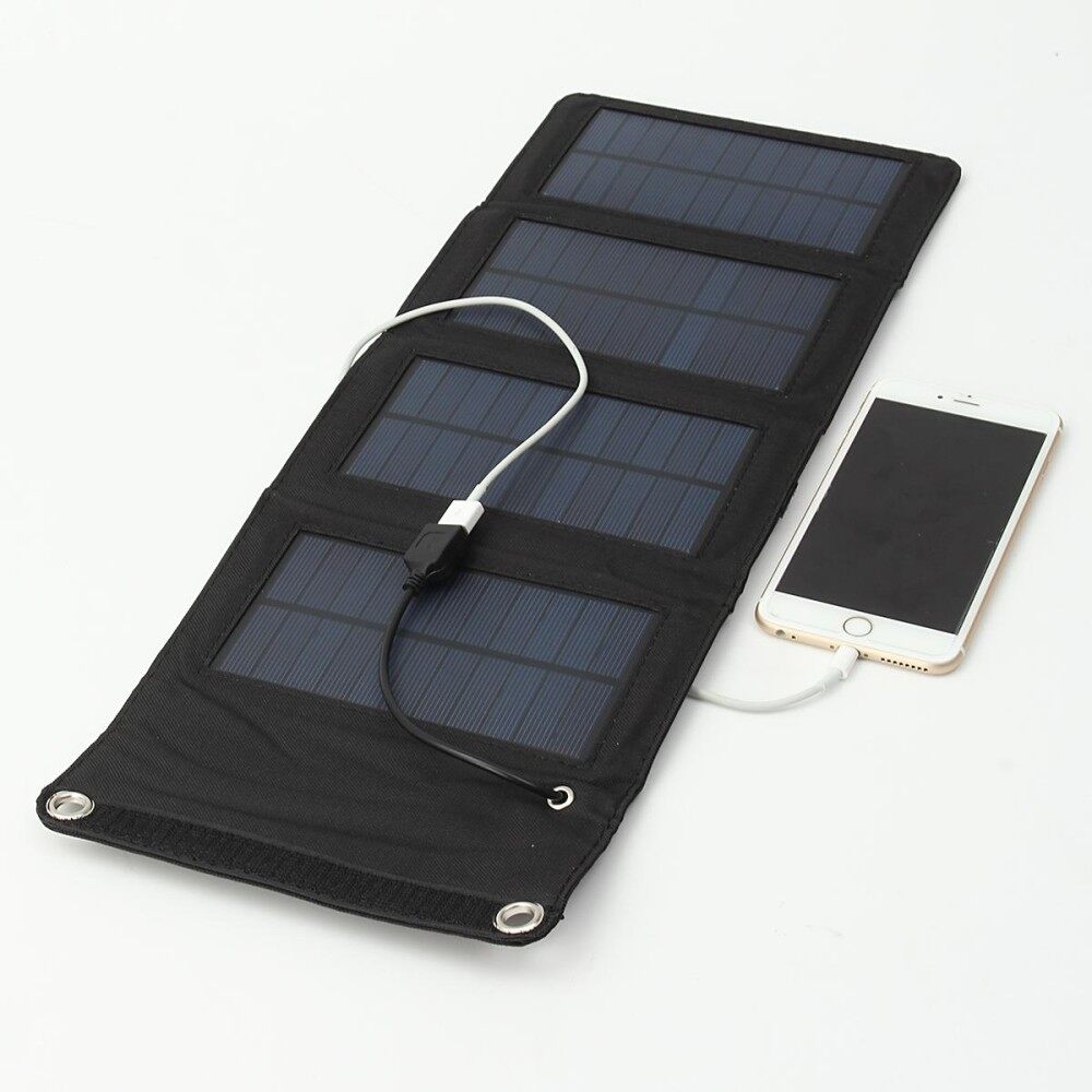 IPRee 7 วัตต์ 5.5 โวลต์แบบพกพาแผงควบคุมโซล่าร์ที่พับเก็บได้เครื่องชาร์จ USB แหล่งจ่ายไฟบนมือถือสำหรับโทรศัพท์มือถือกล้อง GPS IPRee 7 วัตต์ 5.5 โวลต์แบบพกพาแผงควบคุมโซล่าร์ที่พับเก็บได้เครื่องชาร์จ USB แหล่งจ่ายไฟบนมือถือสำหรับโทรศัพท์มือถือกล้อง GPS