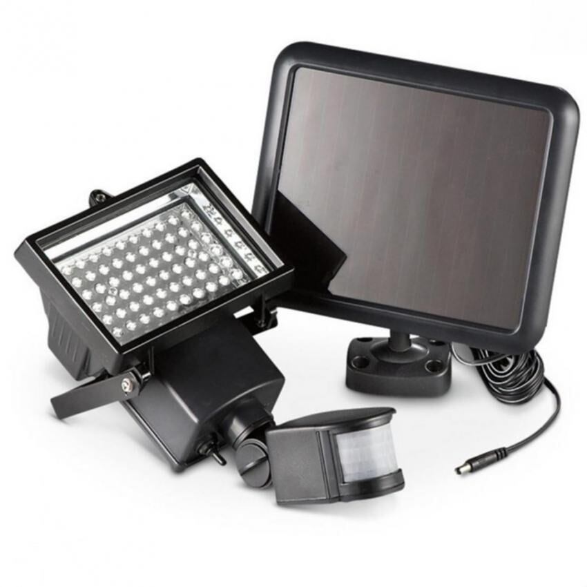 Moonar Solar Powered Security Light with Motion Sensor and 60 Bright White LED Moonar Solar Powered Security Light with Motion Sensor and 60 Bright White LED