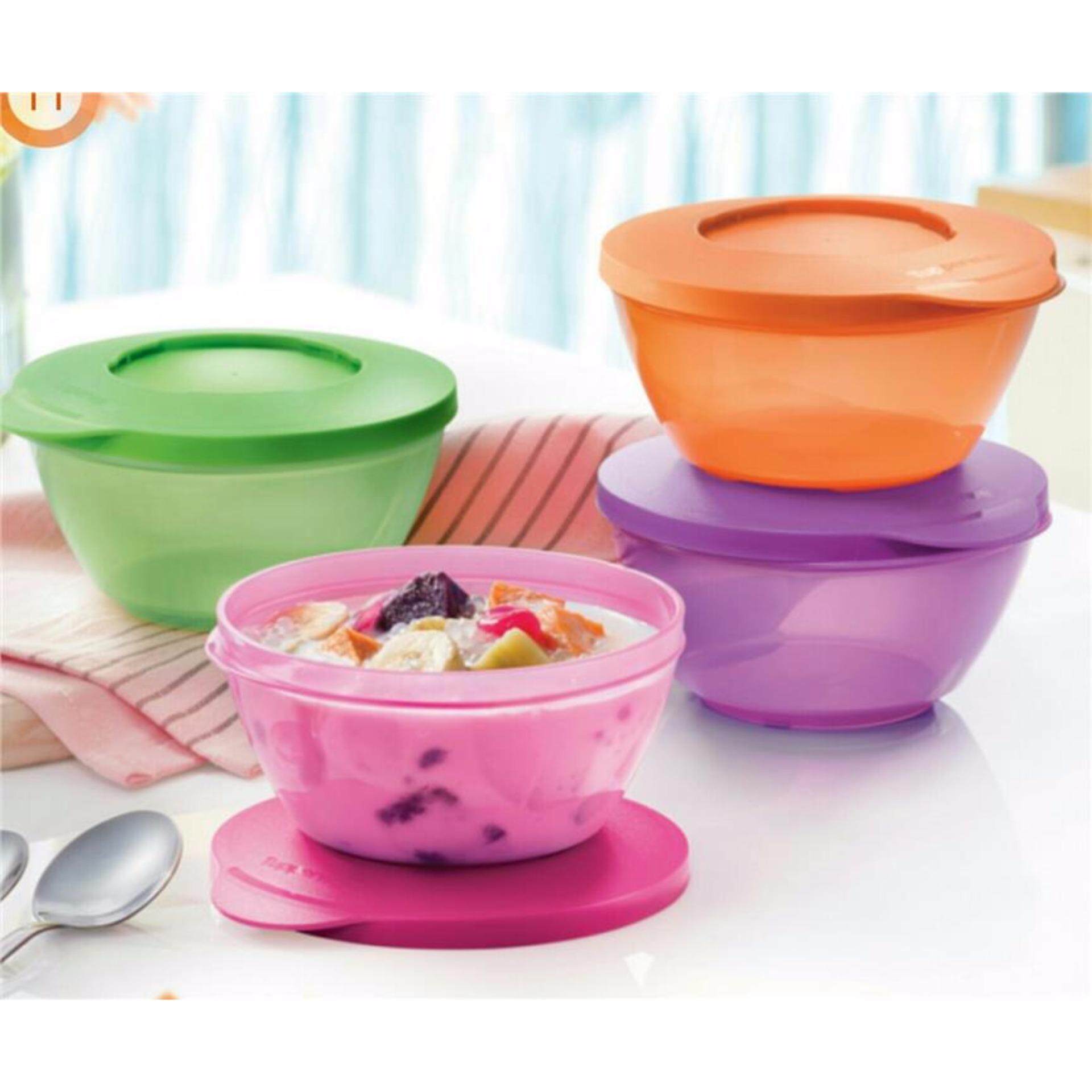 Tupperware Click Bowl (4) 425ml