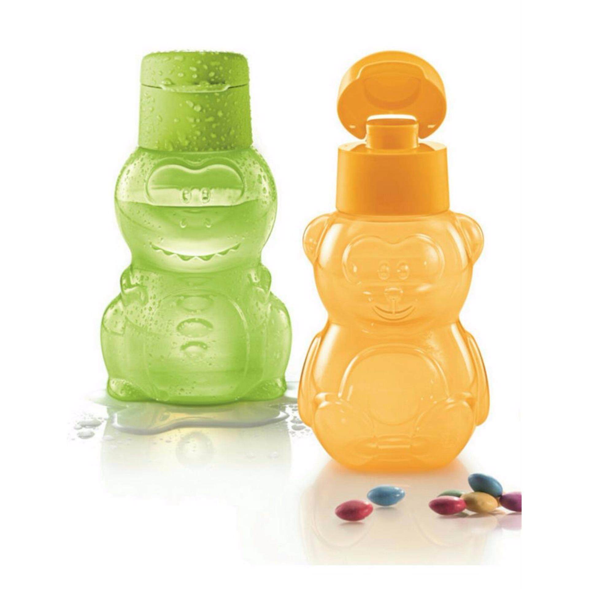Tupperware Kids Eco Bottle Set (Yellow & Green)