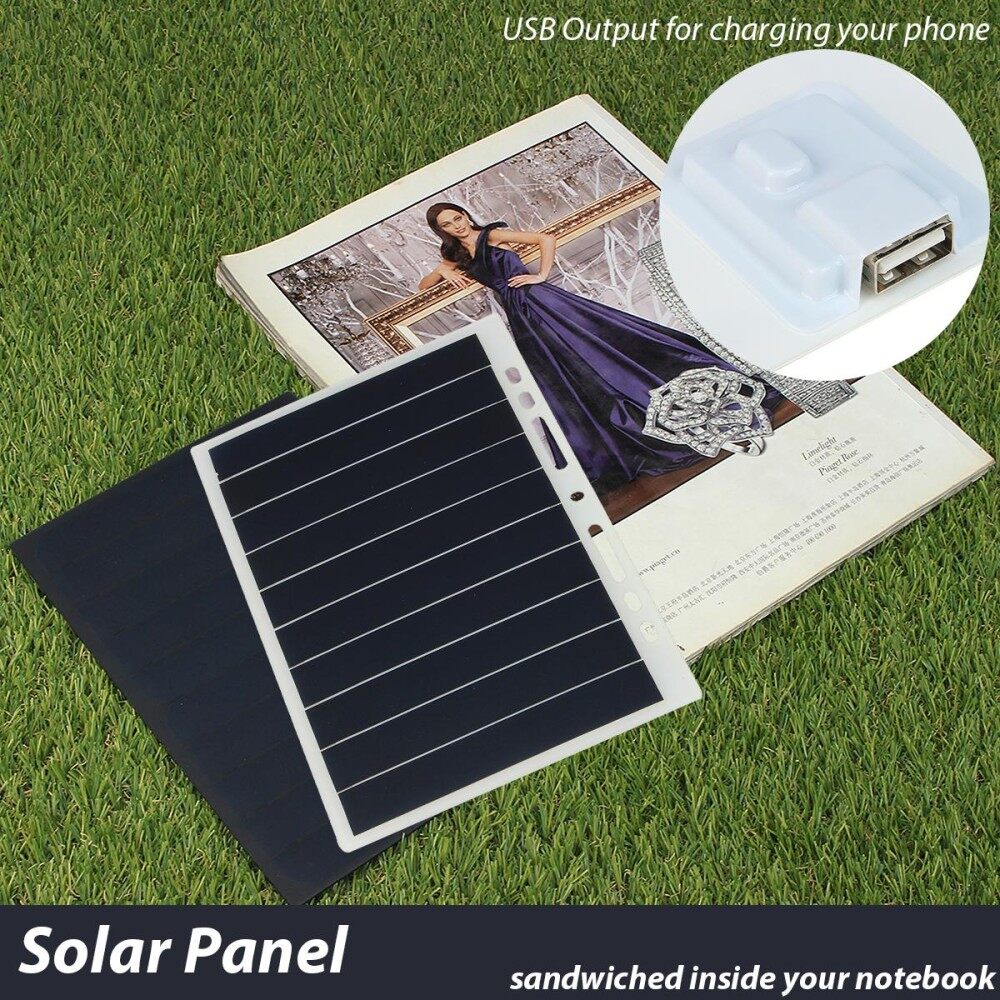 กันน้ำ 5 วัตต์ 5 โวลต์พลังงานแสงอาทิตย์แบบพกพาแผงเครื่องชาร์จ USB สำหรับแท็บเล็ตโทรศัพท์มือถือ - INTL กันน้ำ 5 วัตต์ 5 โวลต์พลังงานแสงอาทิตย์แบบพกพาแผงเครื่องชาร์จ USB สำหรับแท็บเล็ตโทรศัพท์มือถือ - INTL