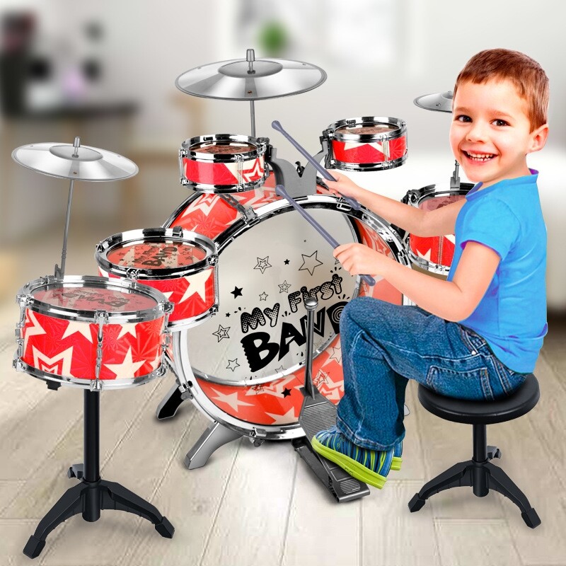 Children's wisdom / beginners' musical instrument jazz drum