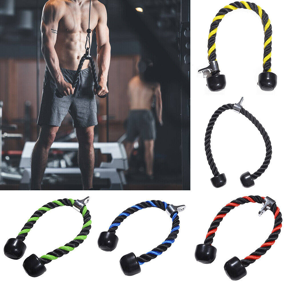 Tricep Cable Attachment Rope Attachment For Cable Machine Gym Rope Tricep Rope Gym Accessories Cable Attachments For Gym