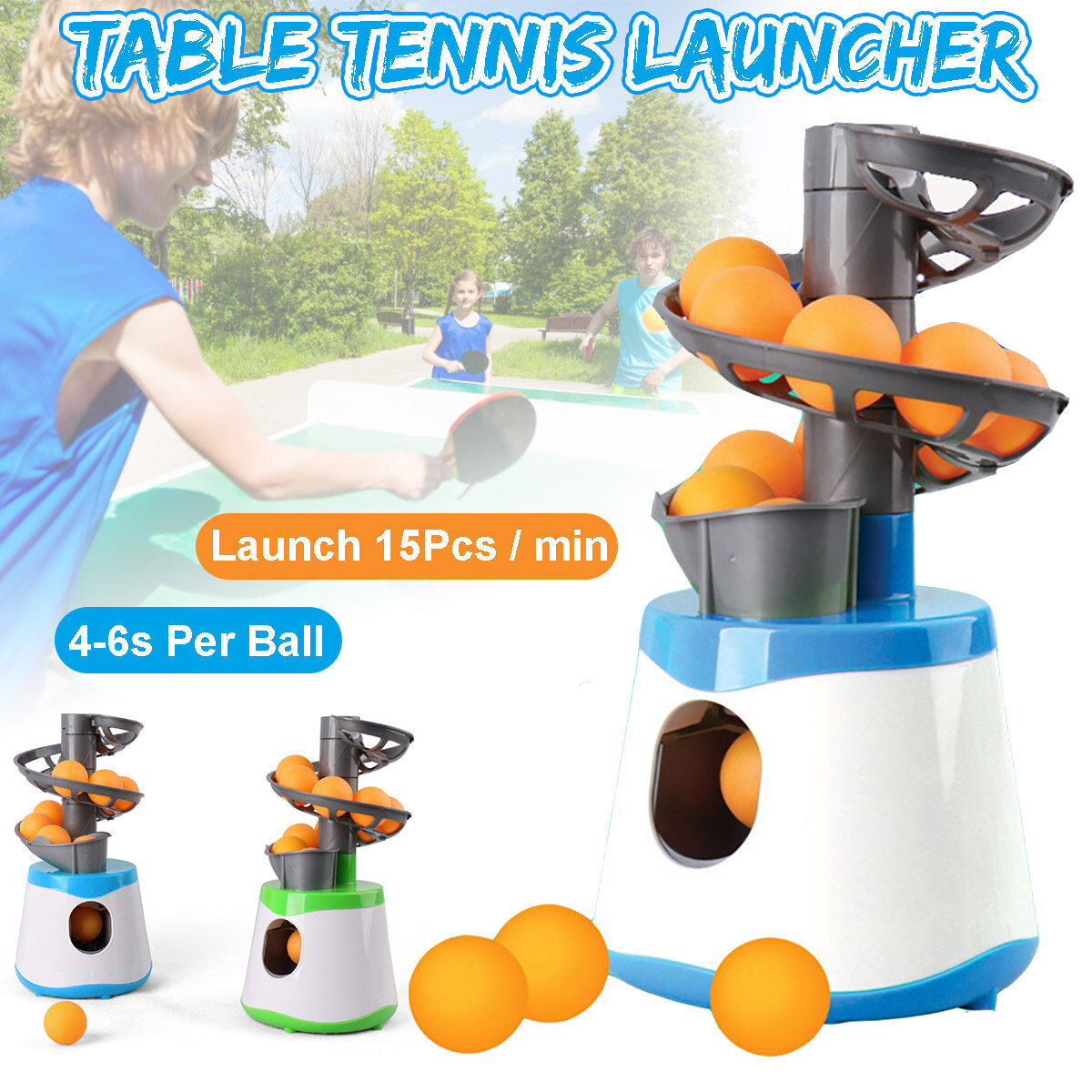 Generic Ping Pong Table Tennis Robot Automatic Ball Launcher Machine