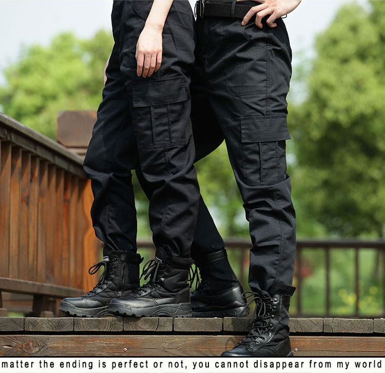 Commando Faux Leather Jogger - Black - Van De Vort
