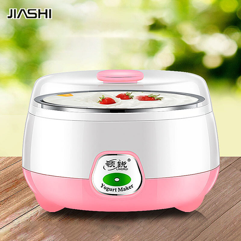 Máy làm sữa chua tự động gia dụng jiashi máy lên men nhỏ máy làm sữa chua đa năng cốc nhỏ