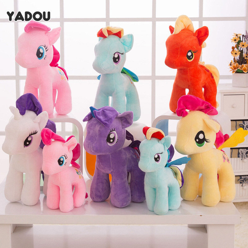 YADOU Đồ Chơi Nhồi Bông My Little Pony 20CM Đồ Chơi Búp Bê Em Bé
