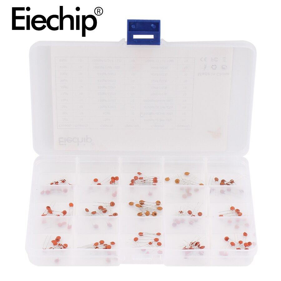 Bộ 300 tụ điện gốm 2pf - 0.1uf đủ loại 50v 30 giá trị * bộ 10 tụ điện gốm diy linh kiện điện tử