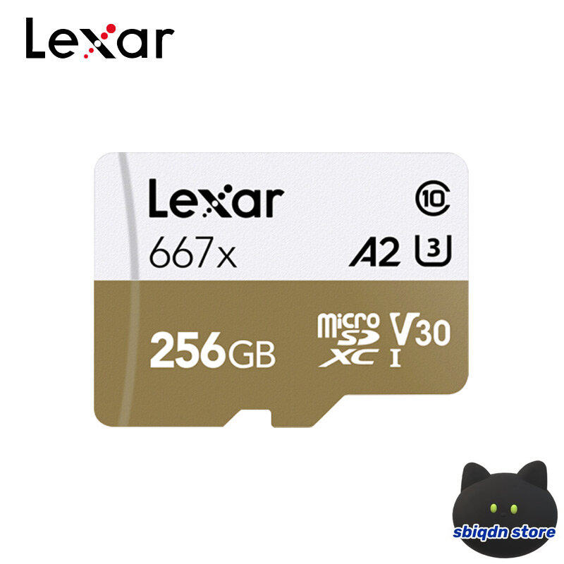 Gốc + Miễn Phí Vận Chuyển + COD Lexar 256GB Thẻ Micro SD Thẻ SDXC 667x UHS