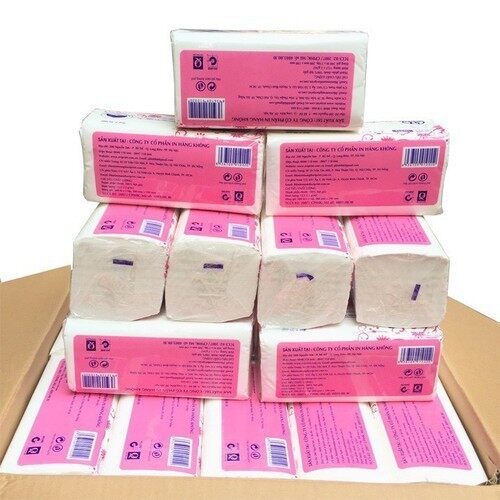 Gói 280 tờ giấy ăn lụa rút cao cấp - giấy ăn