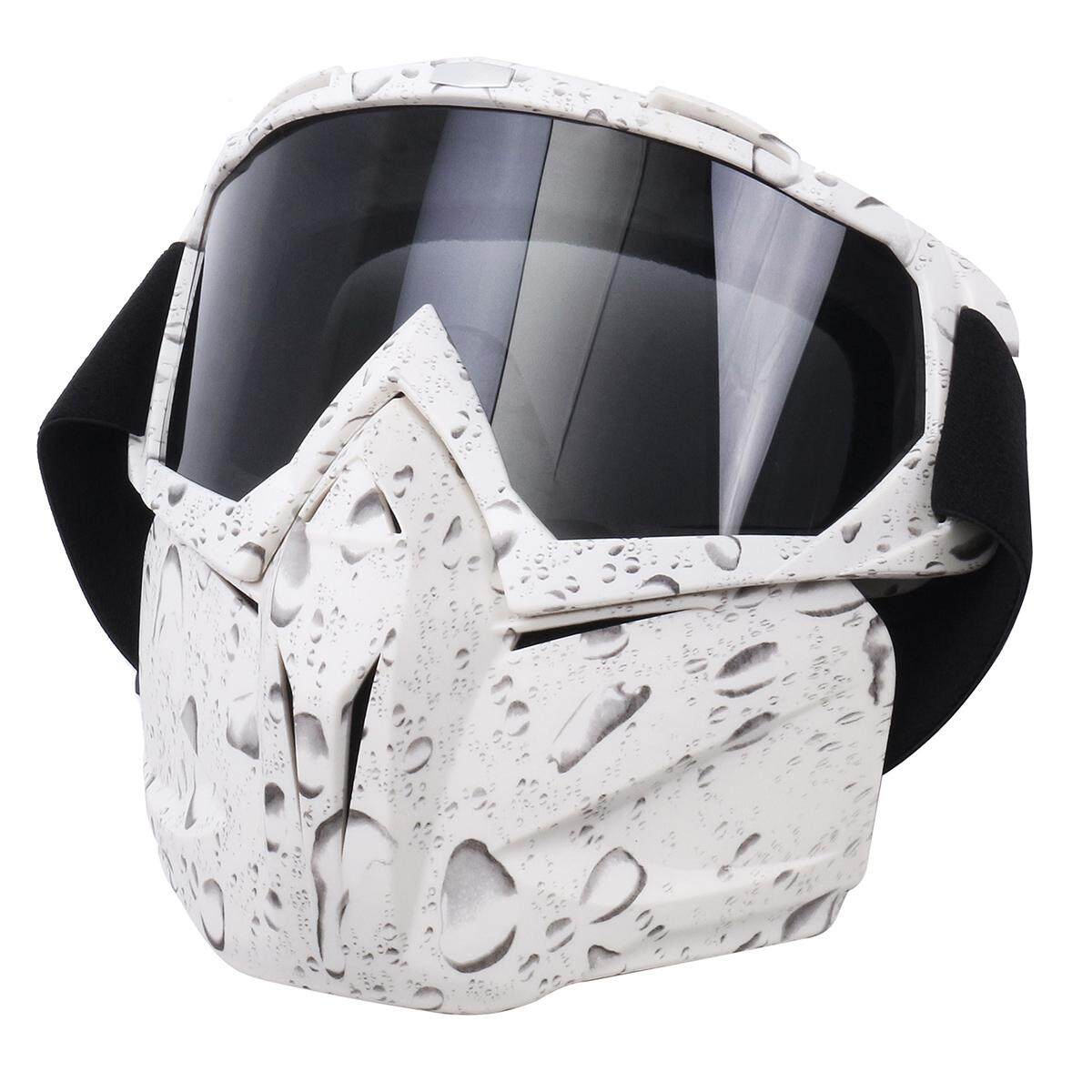 Generic Motorcycle Open Face Shield Skiing Snow Glasses Off Road Dirt