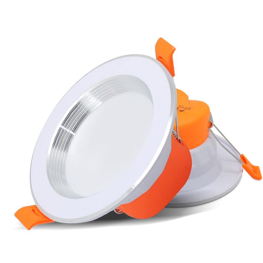 Dingdian led 6w led âm trần 3 màu đèn chiếu sáng âm trần