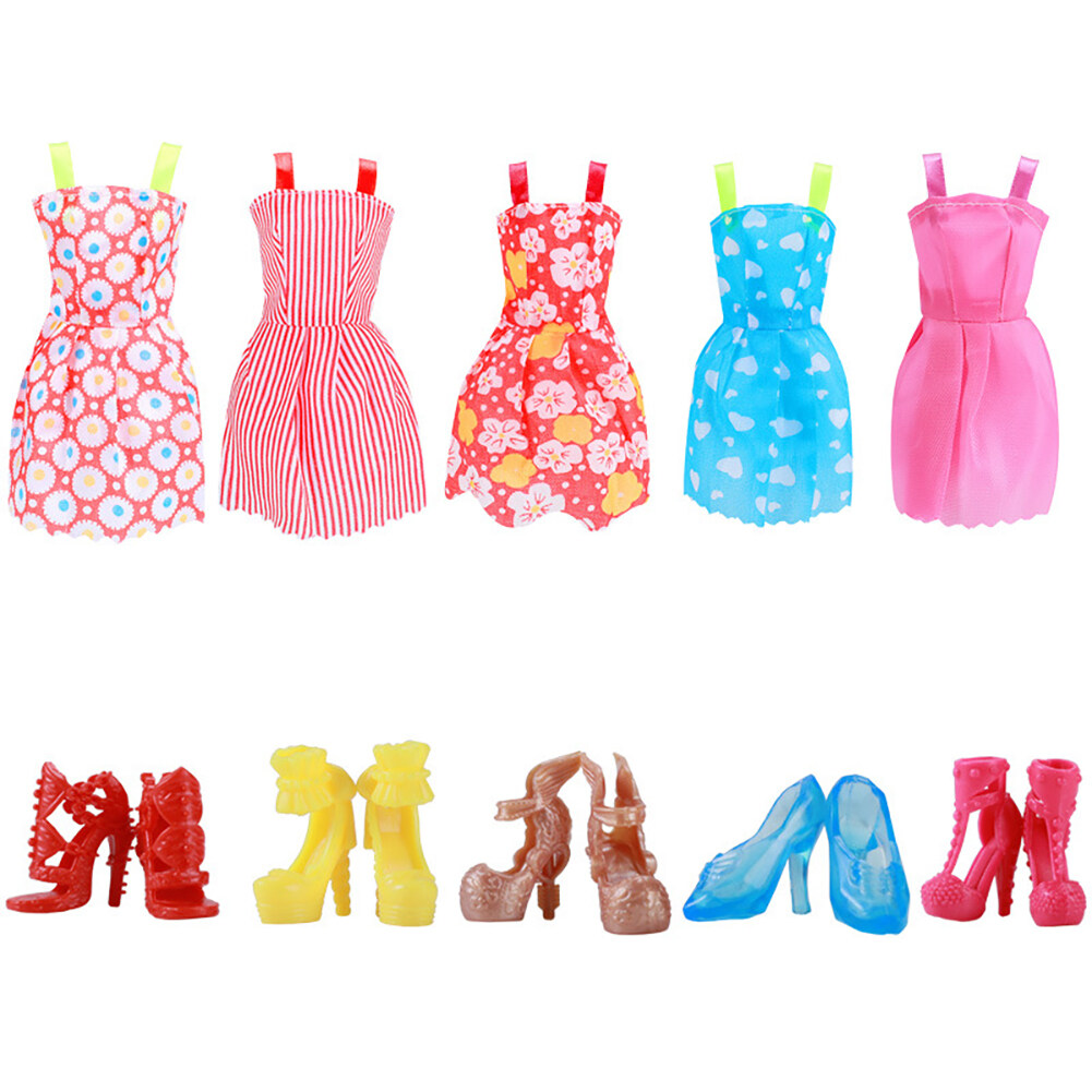 Doll Clothes Shoes Dress Up Accessories For 30cm 11 Inch Doll Play House