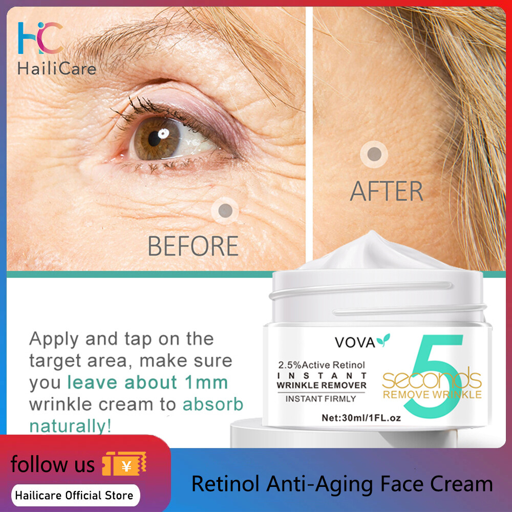 Hailicare Kem Retinol 30Ml Kem Xóa Mắt Tức Thì Kem Dưỡng Ẩm Chống Lão Hóa Da Mặt Làm Sáng Da Mặt Làm Săn Chắc