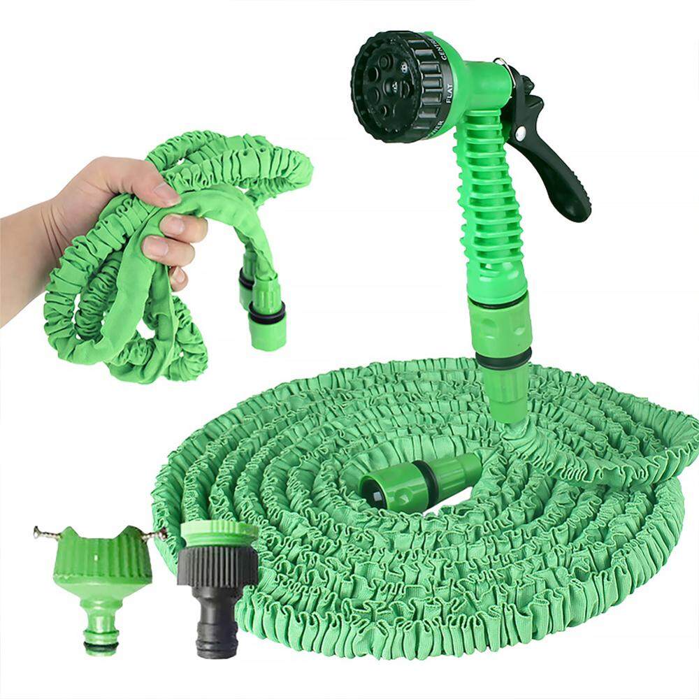 ANENG 25-200FT Expandable Water Hose with Spray Gun Plastic Hoses Pipe 7