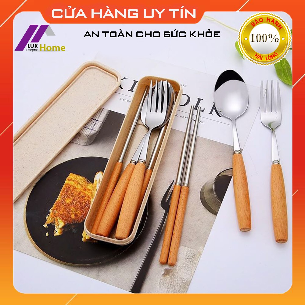 Hộp đũa thìa bằng inox an toàn cho sức khỏe