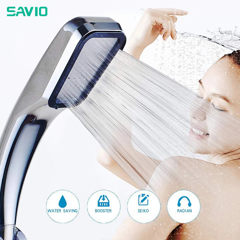 Savio đầu vòi hoa sen, đầu vòi hoa sen 300 lỗ mưa áp lực chất lượng cao vòi phun lọc tiết kiệm nước tiết kiệm nước áp lực cao