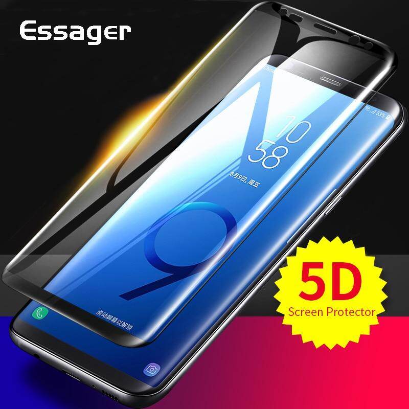 Essager 5d bảo vệ màn hình trong cho samsung galaxy note 9 0.3mm kính cường lực cho samsung note 10 plus 9 8 s9 s8 plus bảo vệ kính phim