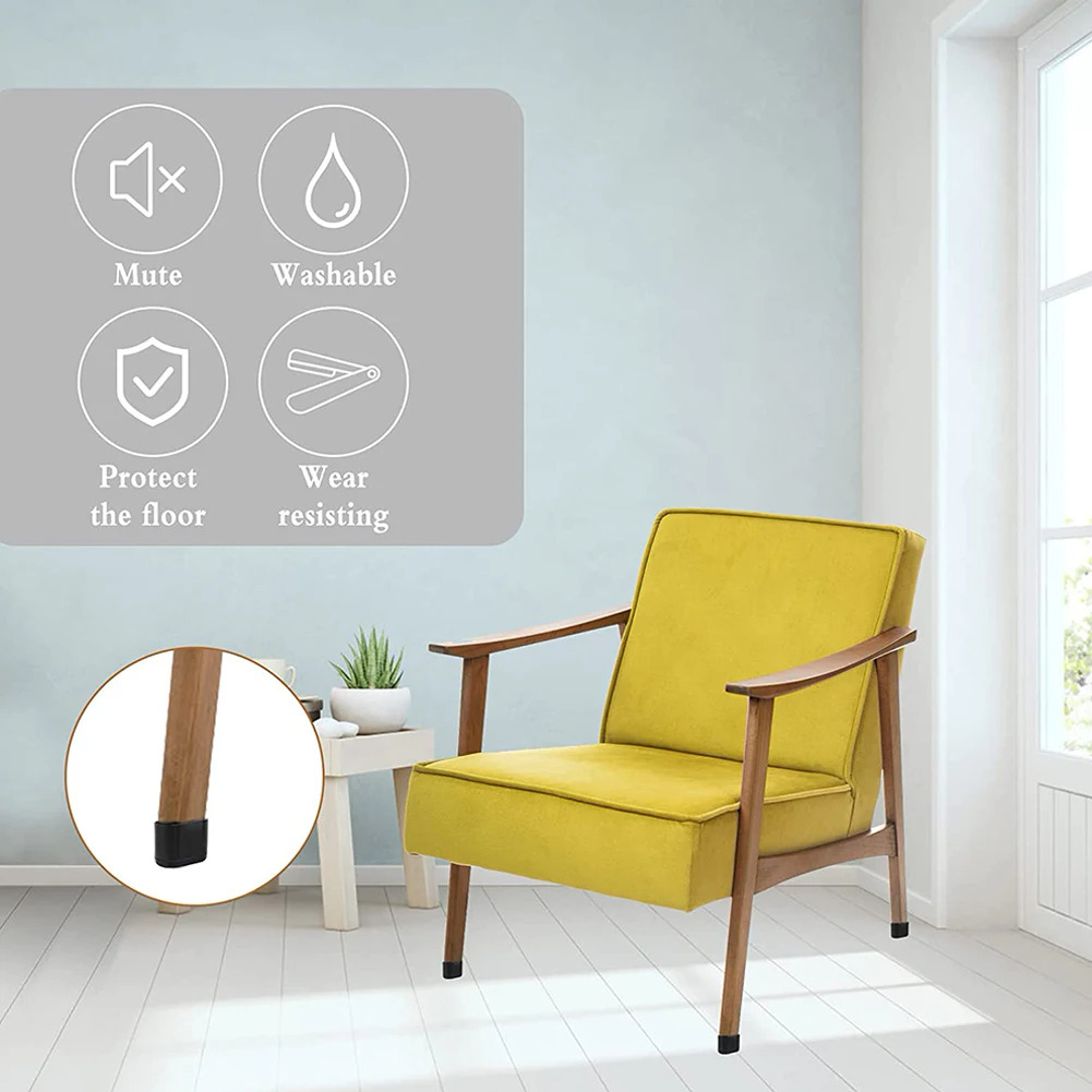 Hình Bầu Dục Bao Gồm đầu bít chân ghế chân bàn 10Pcs Patio sàn cao su Bị Bảo Vệ Cho Ngoài Trời Vườn Nhà Nguồn Cung Cấp 2022