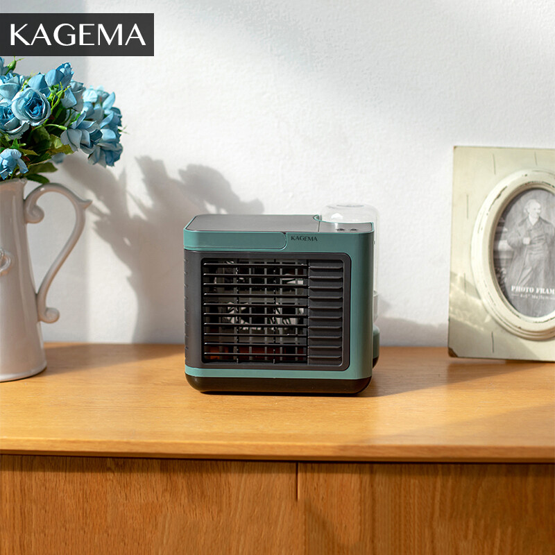 KAGEMA Mini Portable Aircon Stand Desk Fan Air Cooler Airconditioner
