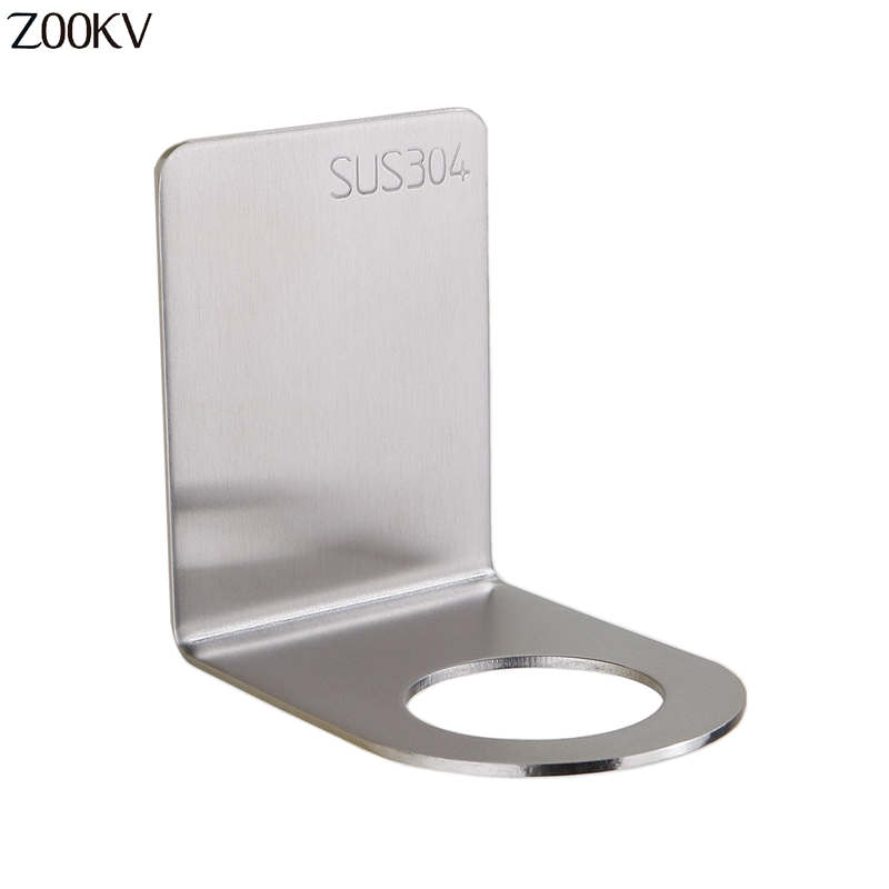 ZOOKV Giá Giữ Chai Gắn Tường Bằng Thép Không Gỉ 304 Cho Phòng Tắm, Kẹp Chai Dầu Gội Rửa Cơ Thể Tự Dính Tùy Chỉnh Móc Lỗ Lớn Nhỏ GA128