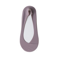 ECMLN Ice Silk Quality Invisible Socks for Women Cross Cotton Non-slip Sillicone Inside Low-cut Colorful Ankle Socks