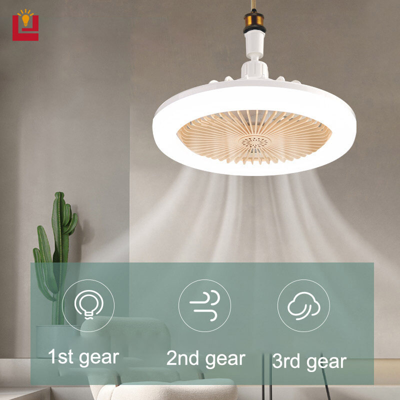 Đèn LED trần Quạt đèn E27 vít hiện đại đơn giản Quạt khuếch tán hương liệu