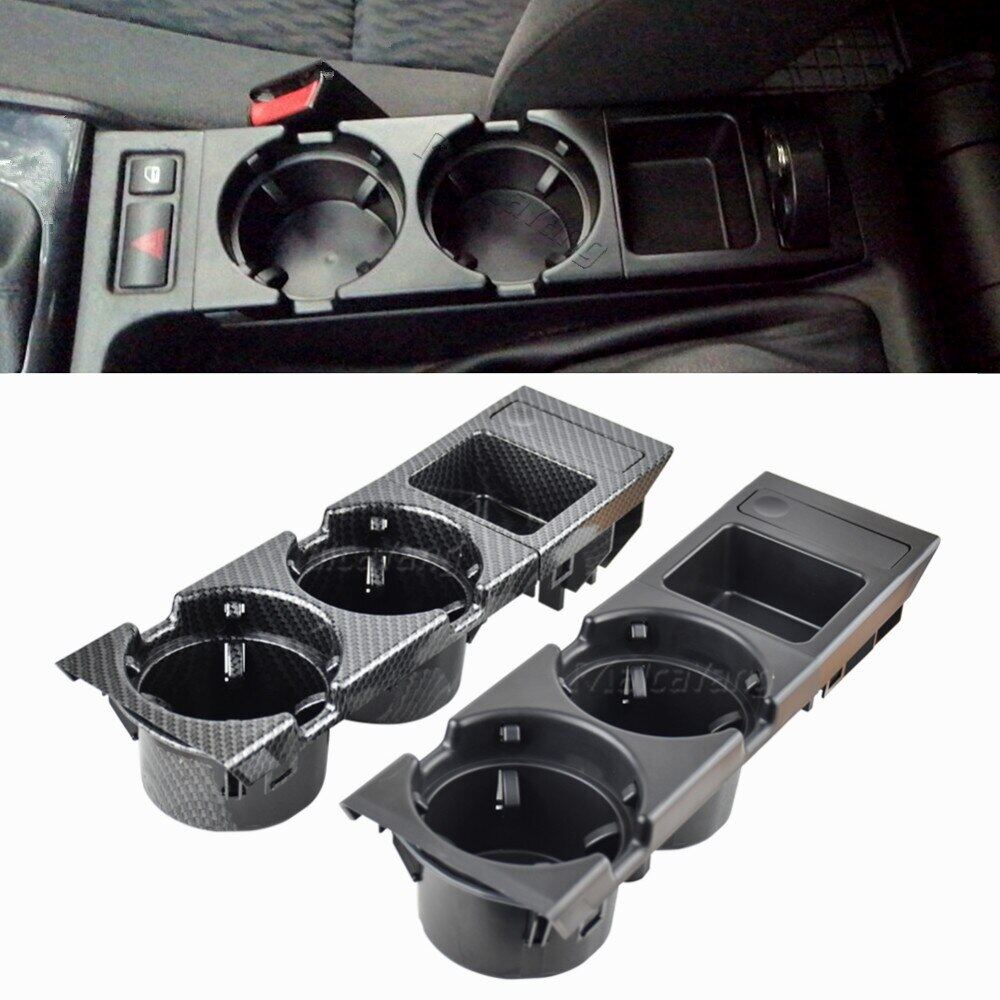 Dasing Car Center Console Water Cup Holder Beverage Bottle Holder Coin Tray For 3 Series E46 318I 320I 98-06 51168217953 Beige 