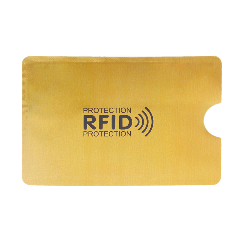 Bọc Bảo Vệ Thẻ Tín Dụng Chặn RFID Ngân Hàng Hộp Đựng Danh Thiếp