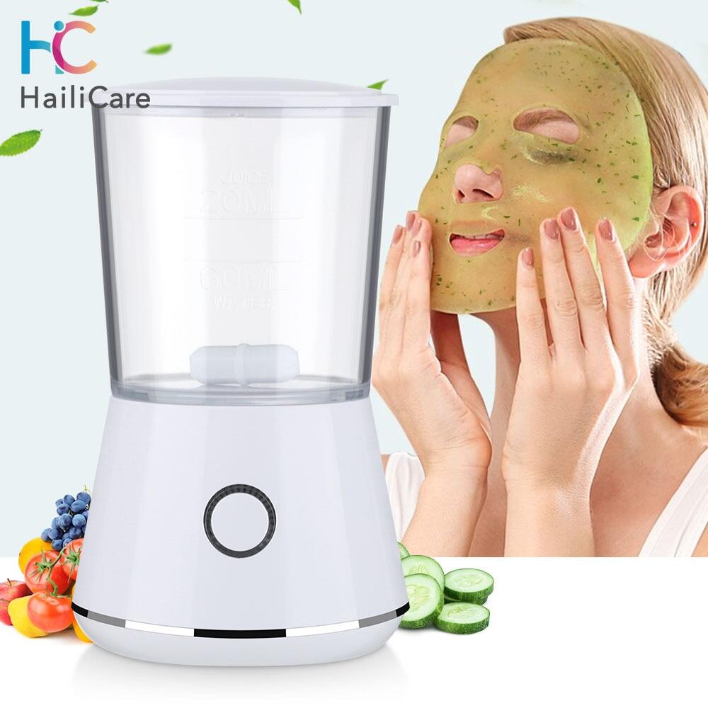 Hailicare Máy Tạo Mặt Nạ Mini Máy Làm Mặt Nạ Tự Làm Collagen Tại Nhà Máy Làm Kem Mặt Tự Động Rau Củ Quả Tự Nhiên Máy Làm Đẹp Da