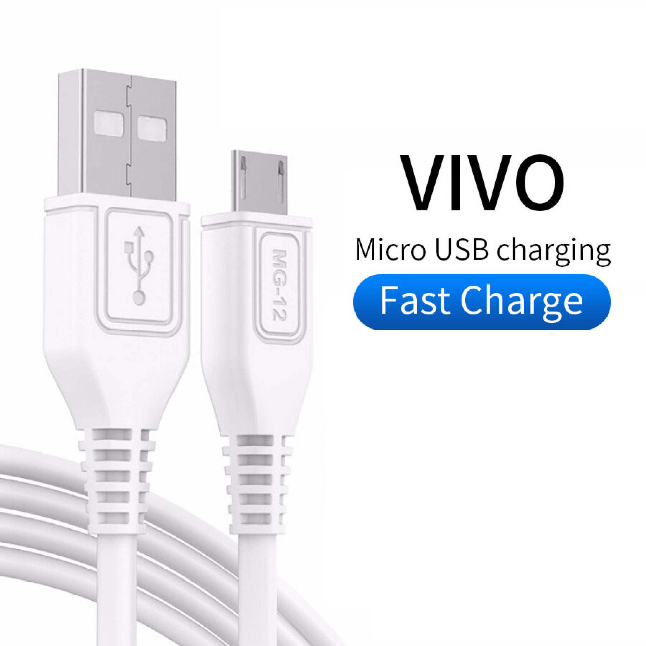 [1.5M] Chính Hãng, Cáp Micro USB Cho Vivo Cáp Sạc Flash Động Cơ Đôi Cáp Dữ Liệu USB Sạc Nhanh Dành Cho Vivo V11 V11i V15 Pro V5 V7 Y15 Y12 Y91 Y81 Y95 Y91i Y81i Y71 Cáp Sạc Micro USB Y53 Y85 Y91C X21 S1 Y20i Y19 Y17 Y20 Y11 V15 V9 V7 Plus
