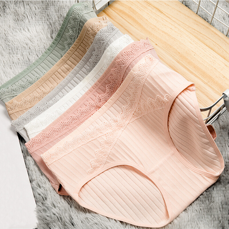 Đồ lót bà bầu cạp trễ quần lót bà bầu thoáng khí bằng cotton quần lót bà bầu thoải mái cho nữ