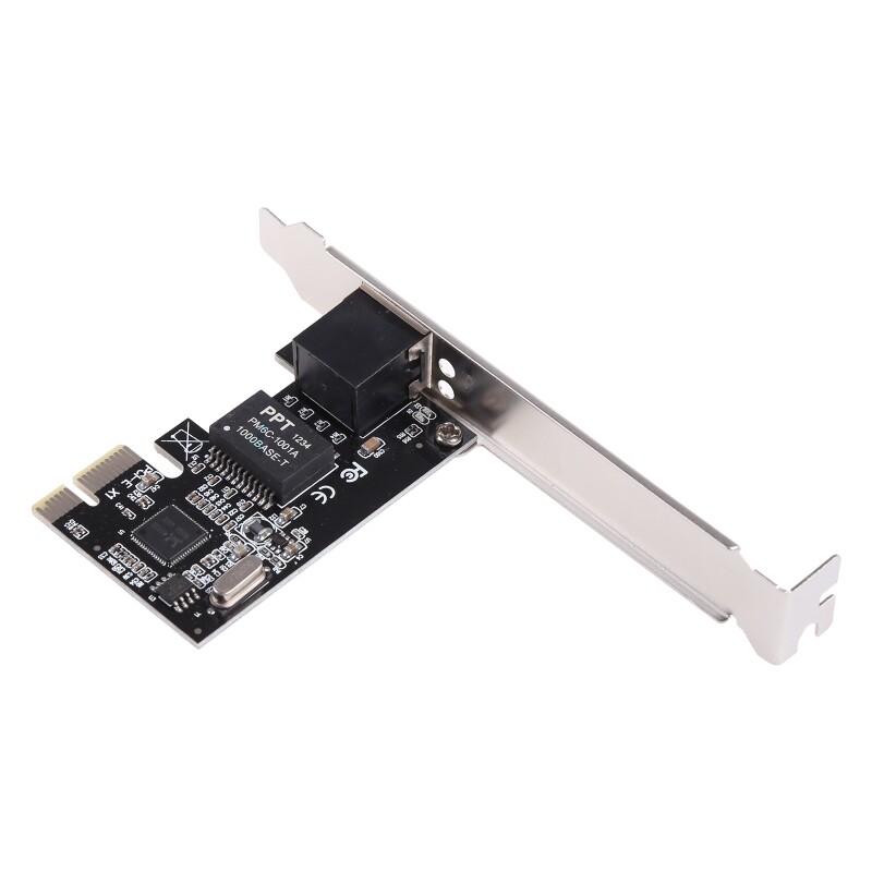 Card mạng pci-e rj45 gigabit ethernet rtl8111c chip 10/100/1000mbp card chuyển đổi mạng nhanh