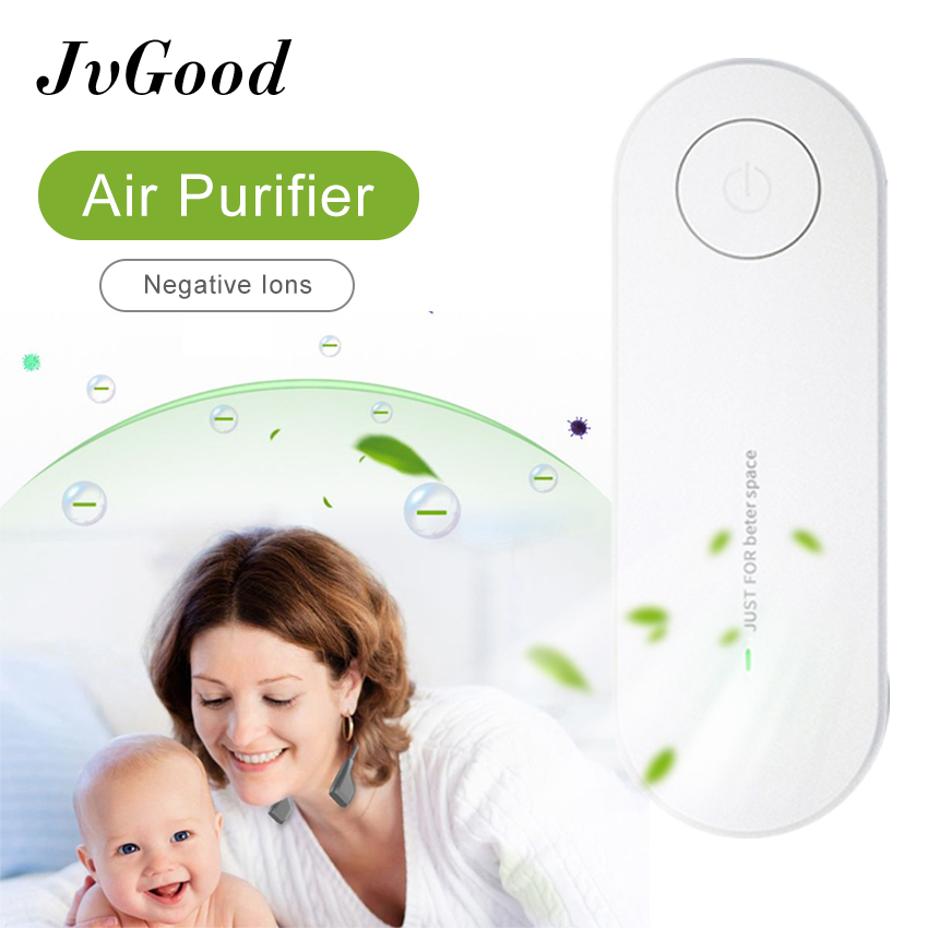 Máy lọc không khí ion âm jvgood, máy làm sạch không khí gia đình mini máy lọc không khí thanh oxy máy lọc nhúng điện tử máy tạo ẩm lọc không khí khử mùi khói làm mát không khí