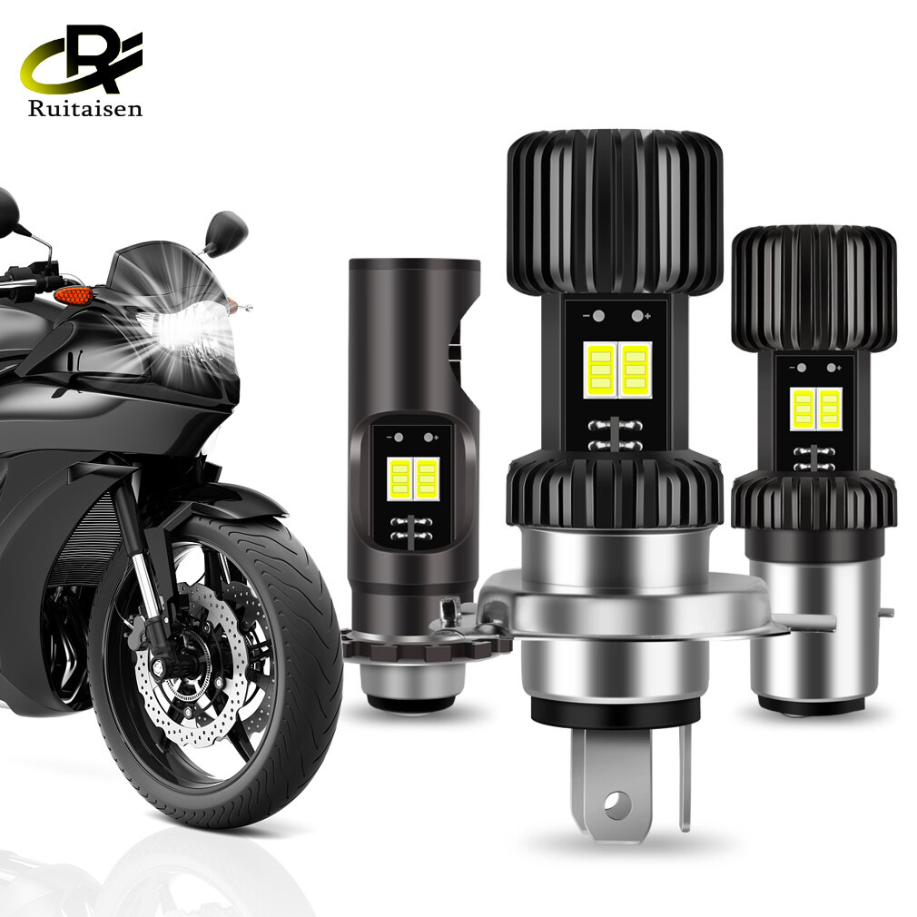 H4 led Bulb BA20D P15D Led Motorcycle Headlight CSP 16000LM Fog Lamp High