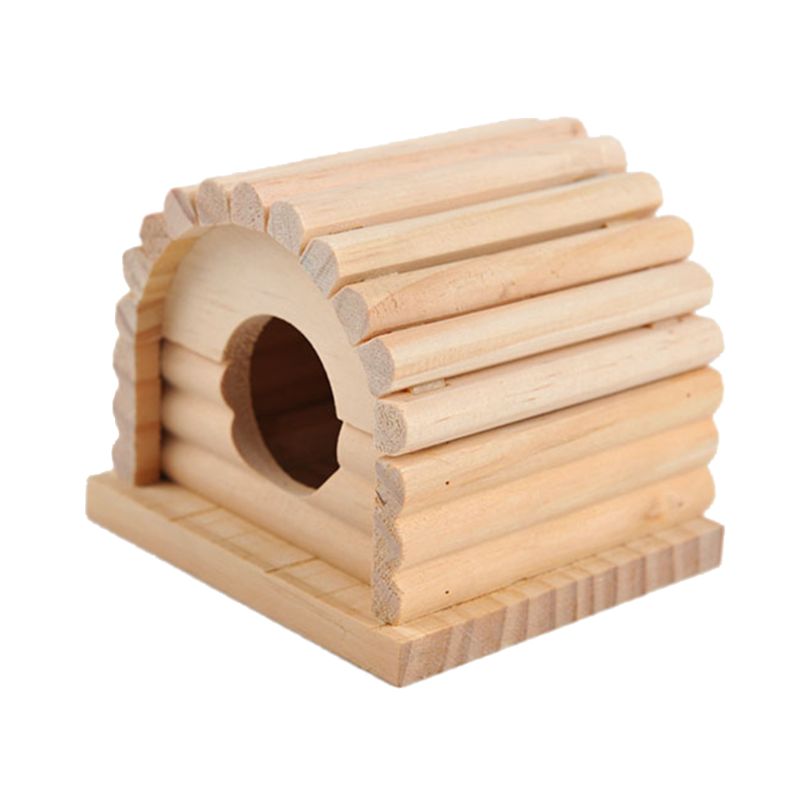 Nhà gỗ cho thú cưng, chuột đồ chơi tổ nhà tập thể dục cho hamster , gerbil chơi leo núi động vật nhỏ