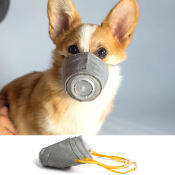 Pet Respiratory Mask - Anti Dust Pollution Muzzle (Brand Name: SoftPaws)