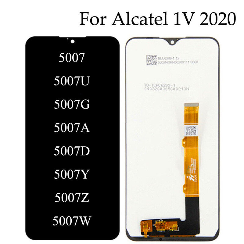 Dành Cho Alcatel 1V 2020 5007 5007U 5007G 5007A 5007Y 5007Z 5007W Màn Hình LCD Bộ Linh Kiện Số Của Màn Hình Cảm Ứng